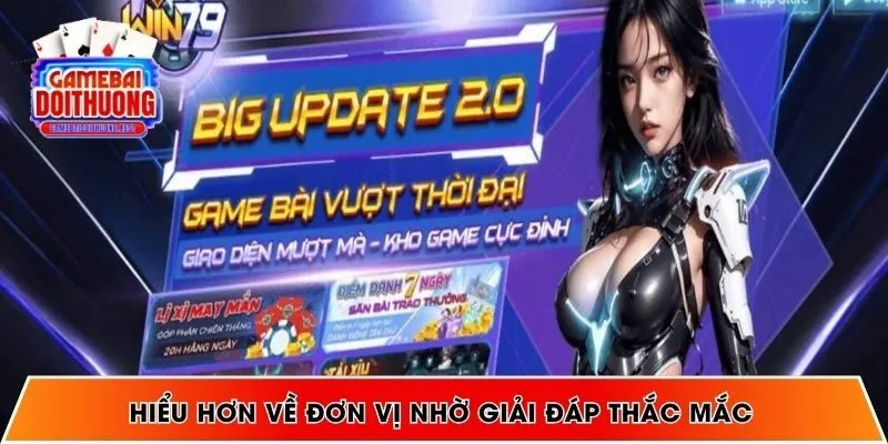 Hiểu hơn về đơn vị nhờ giải đáp thắc mắc